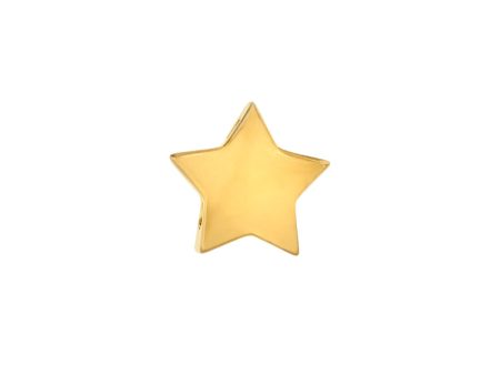 Gold Finish Sterling Silver Star Charm Online Sale