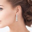 1 1 6 Ctw Lovebright Round Cut Diamond Earrings in 14K White Gold Online now