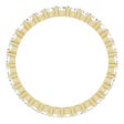 14K Yellow 9 10 CTW Lab-Grown Diamond Eternity Band Size 6 Fashion