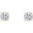 14K Yellow 1 1 2 CTW Natural Diamond Stud Earrings Online now