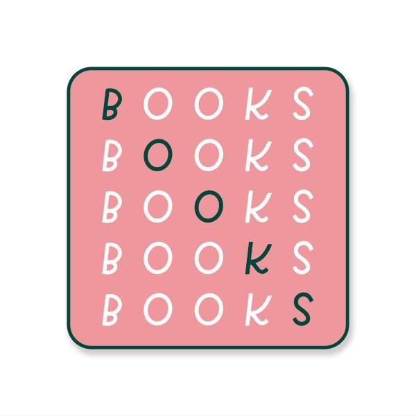 Many Books Sticker Fashion