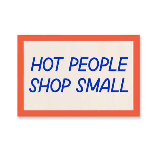 Hot People Shop Small Sticker Discount