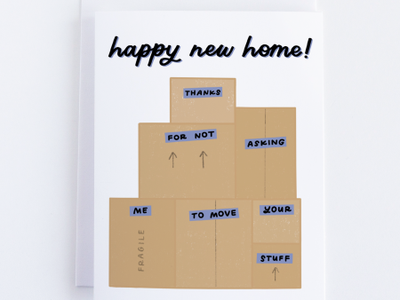 Happy New Home Card Fashion