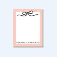 Look What You Made Me Do - Reputation Bow Notepad on Sale