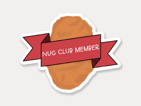 Nug Club Vinyl Sticker Online