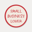 Small Business Lover Sticker Sale