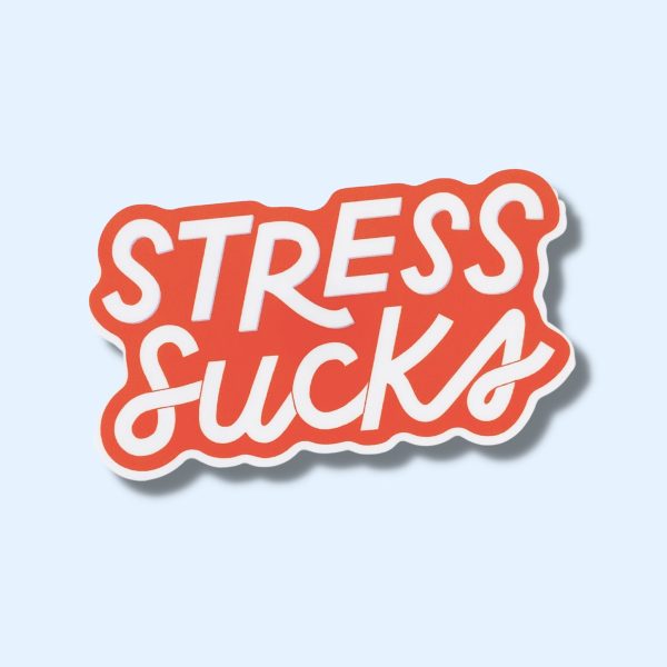 Stress Sucks Sticker Online Hot Sale