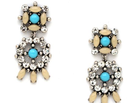 Isabel Blue Stone Earrings Online Sale