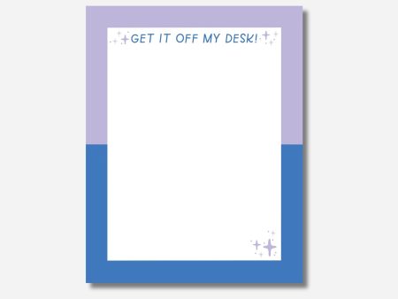 Lavender Desk Notepad Online Hot Sale