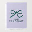 Tying The Knot Greeting Card Sale