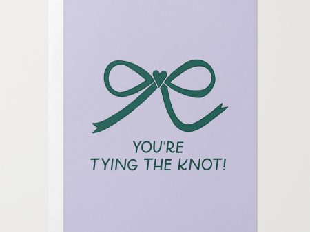 Tying The Knot Greeting Card Sale