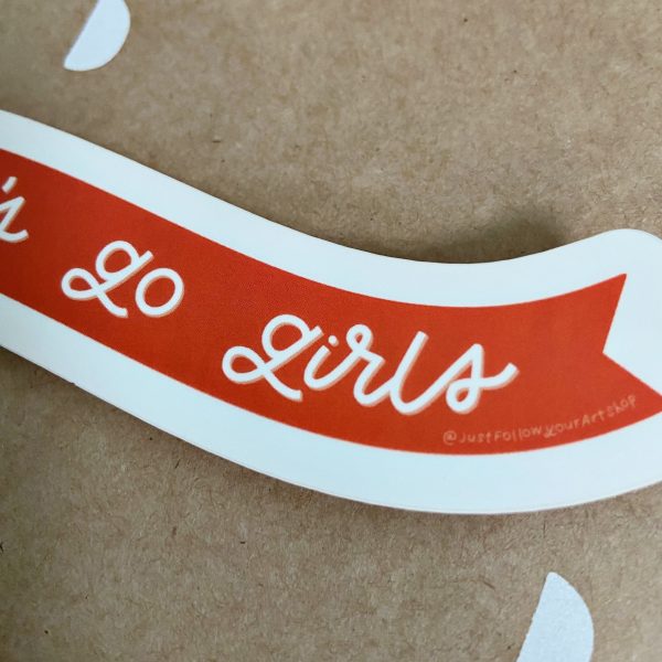 Let s Go Girls Sticker Sale