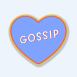 Gossip Heart Vinyl Sticker For Sale