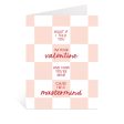 Mastermind Valentine Greeting Card For Cheap