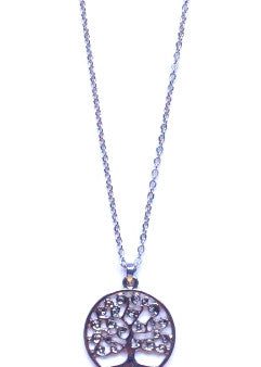 Tree of Life Pendant Necklace- Silver Supply