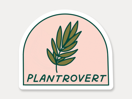 Plantrovert Sticker Fashion