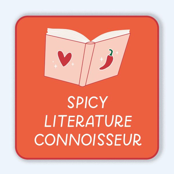 Spicy Literature Sticker on Sale