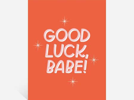 Good Luck, Babe! Card Online Hot Sale