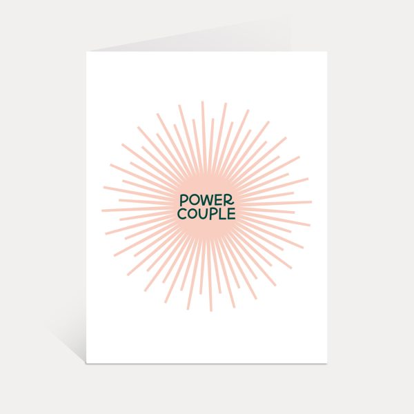 Power Couple Greeting Card Hot on Sale