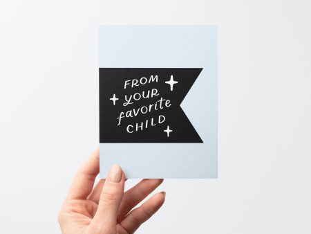 From Your Favorite Child Card For Discount