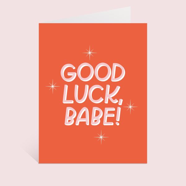 Good Luck, Babe! Card Online Hot Sale