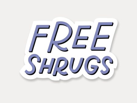 Free Shrugs Sticker Discount