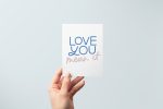 Love You, Mean It Greeting Card Online Hot Sale