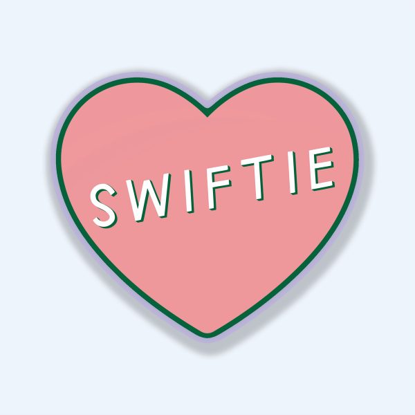 Swiftie Heart Sticker Online now