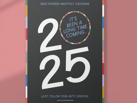 2025 Eras Wall Calendar Sale