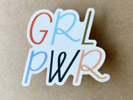 GRL PWR Sticker Sale