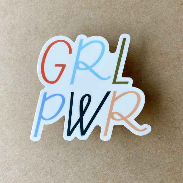 GRL PWR Sticker Sale