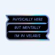 Mentally In Velaris ACOTAR Sticker Online Hot Sale