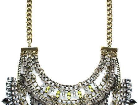 Tribal Royalty Bib Necklace- Multi Hot on Sale