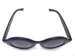 Retro Round Sunglasses- Matte Black Online