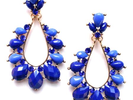 Royal Bee Jeweled Earrings Fashion