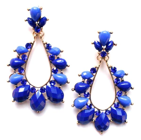 Royal Bee Jeweled Earrings Fashion