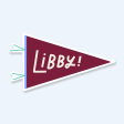 Libby Pennant Sticker Online