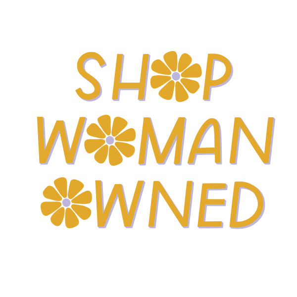 Bloom Woman Owned Sticker Discount