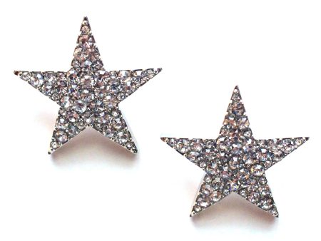 Sparkling Star Stud Earrings Fashion