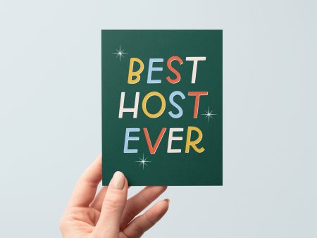 Best Host Ever Card For Sale