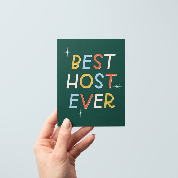 Best Host Ever Card For Sale