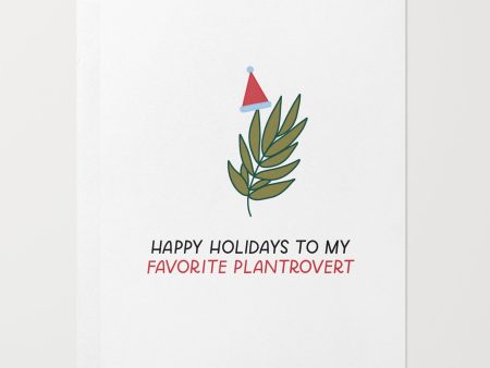 Holiday Plantrovert Card For Cheap