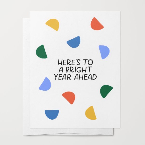 Here s To A Bright Year Ahead Card Sale