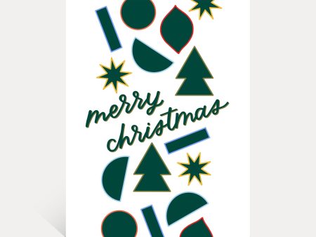 Merry Christmas Holiday Greeting Card For Discount