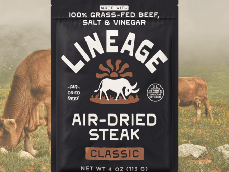 100% Grass-Fed Air-Dried Steak Cheap