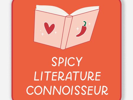 Spicy Literature Sticker on Sale