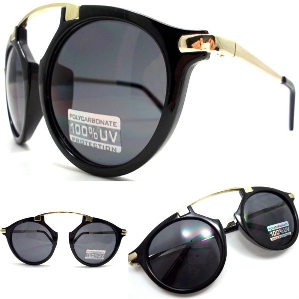 Hippie Glam Sunglasses- Black Cheap