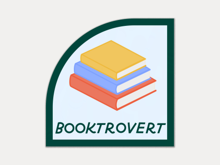 Booktrovert Vinyl Sticker Cheap