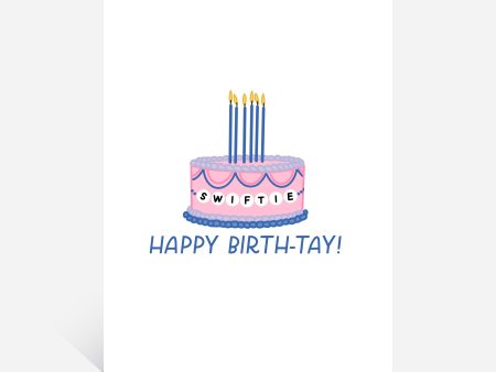 Happy Birth-Tay Birthday Card Supply