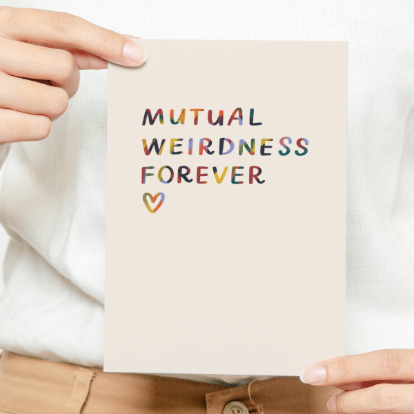 Mutual Weirdness Forever Card For Sale